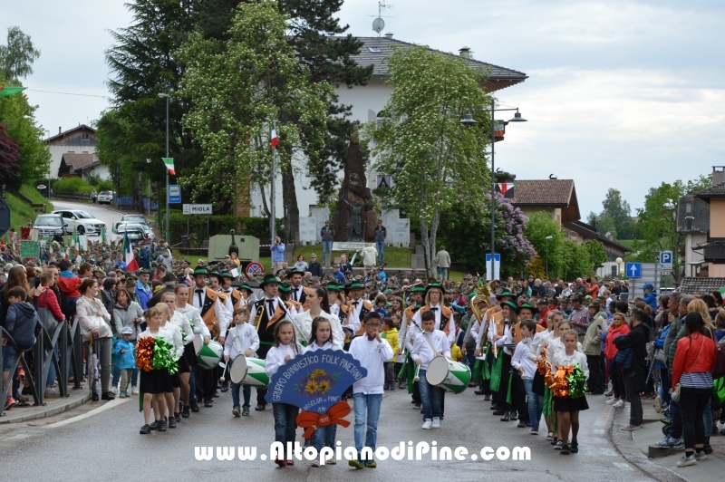 91 Adunata Alpini 2018 - sfilata a Baselga di Pine'
