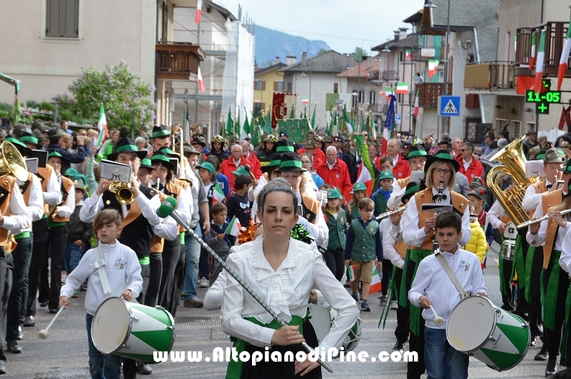 91 Adunata Alpini 2018 - sfilata a Baselga di Pine'