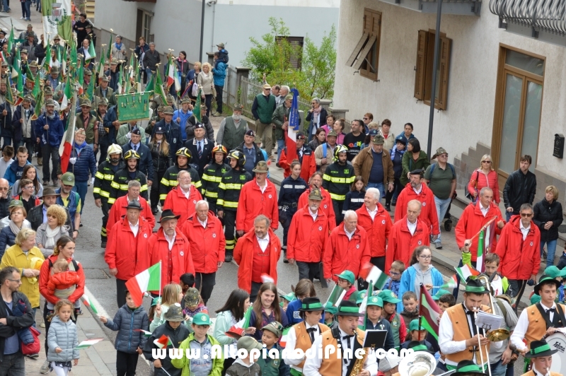 91 Adunata Alpini 2018 - sfilata a Baselga di Pine'