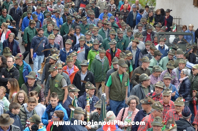 91 Adunata Alpini 2018 - sfilata a Baselga di Pine'