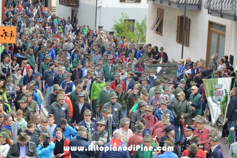 91 Adunata Alpini 2018 - sfilata a Baselga di Pine'