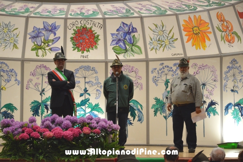 91 Adunata Alpini 2018 - esibizione cori a Baselga di Pine'