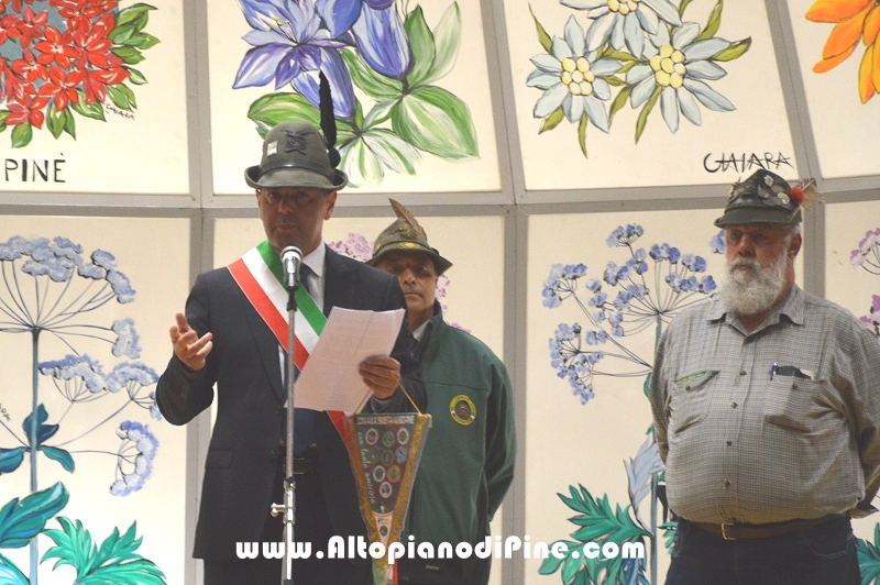 91 Adunata Alpini 2018 - esibizione cori a Baselga di Pine'