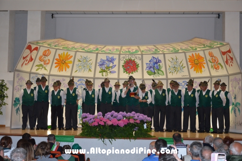 91 Adunata Alpini 2018 - esibizione cori a Baselga di Pine'