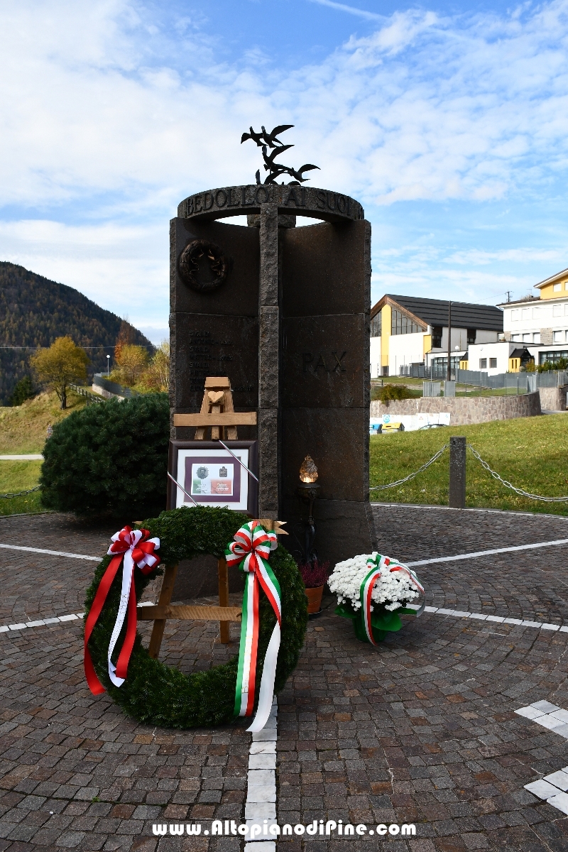 Commemorazione Caduti 2018 - Bedollo