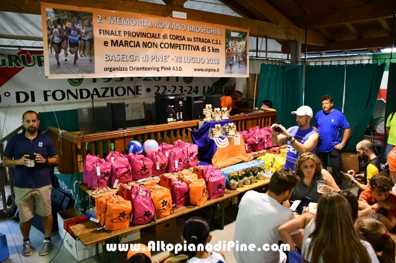 Memorial Romano Broseghini - Baselga di Piné - luglio 2018 