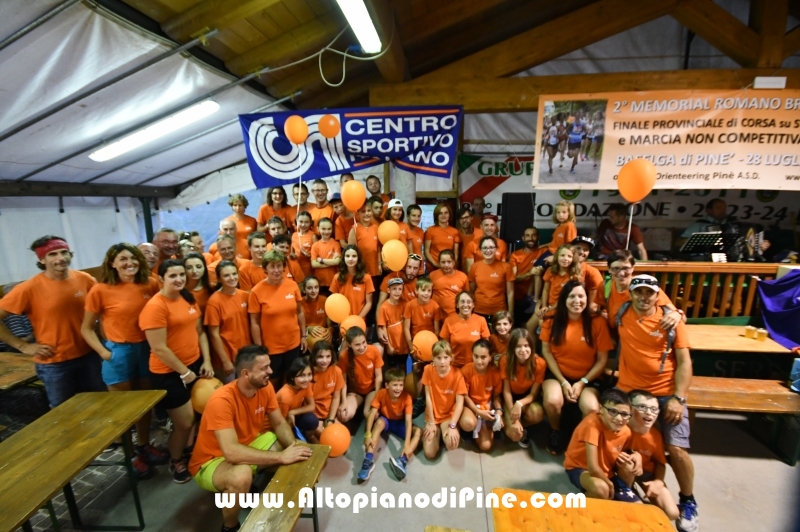Memorial Romano Broseghini - Baselga di Piné - luglio 2018