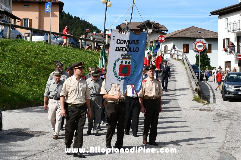 Sfilata 85 fondazione Gruppo Alpini Bedollo