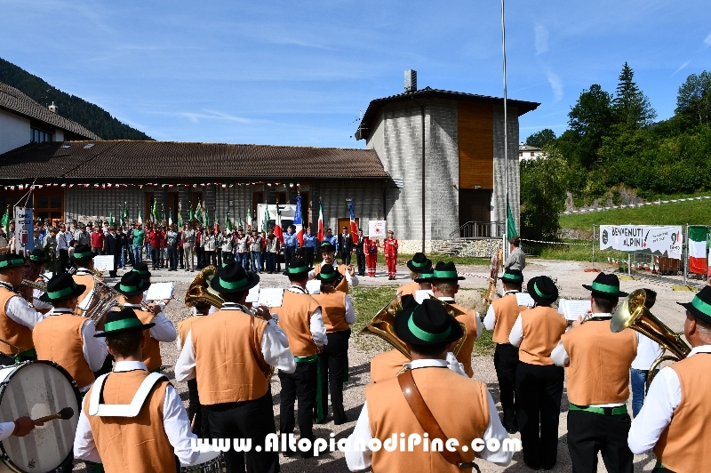 Il Gruppo Bandistico Folk Pinetano in questa occasione diretto da Samuele Broseghini