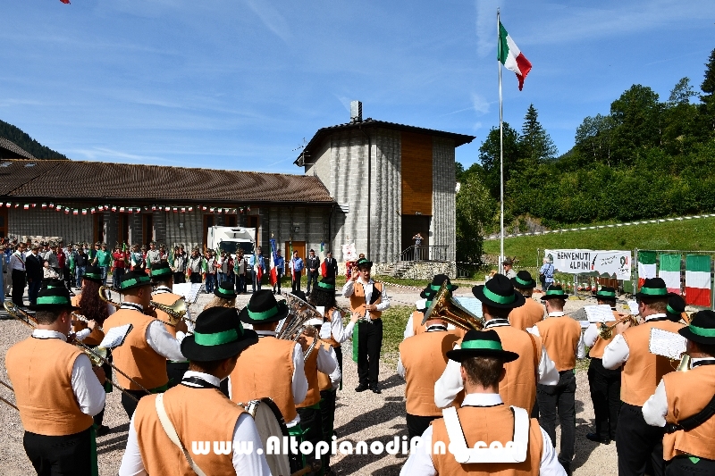 Il Gruppo Bandistico Folk Pinetano in questa occasione diretto da Samuele Broseghini