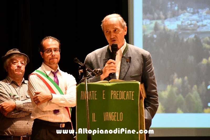 Commendatore Mario Eichta - 85 Alpini Bedollo