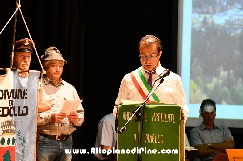 S. Messa per 85 fondazione Gruppo Alpini Bedollo 