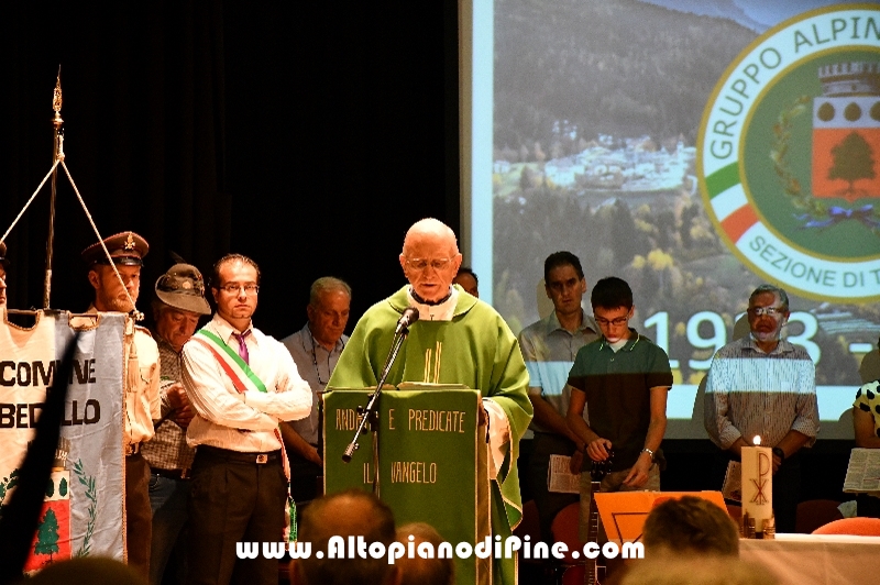 S. Messa per 85 fondazione Gruppo Alpini Bedollo