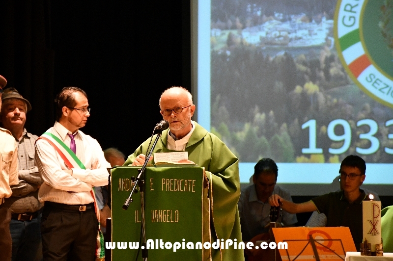 S. Messa per 85 fondazione Gruppo Alpini Bedollo