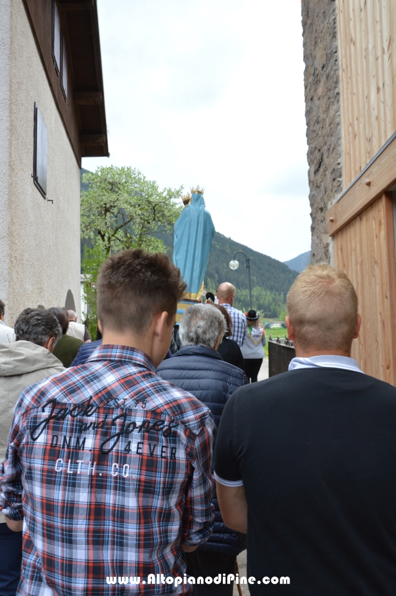 Processione Madonna del Buon Consiglio a Brusago