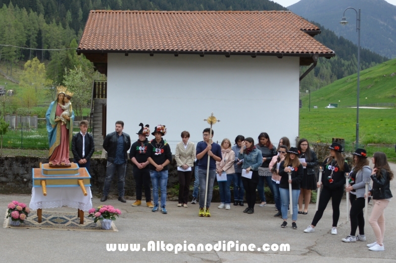 Processione Madonna del Buon Consiglio a Brusago
