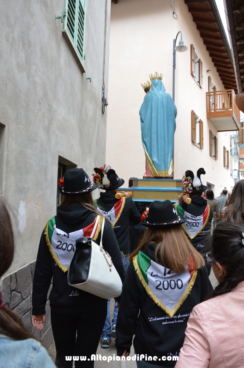 Processione Madonna del Buon Consiglio a Brusago