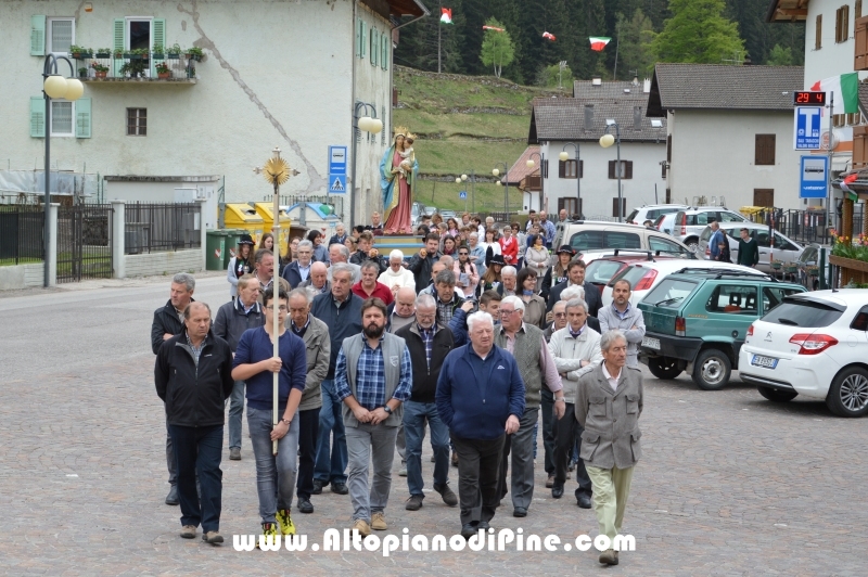 Processione Madonna del Buon Consiglio a Brusago