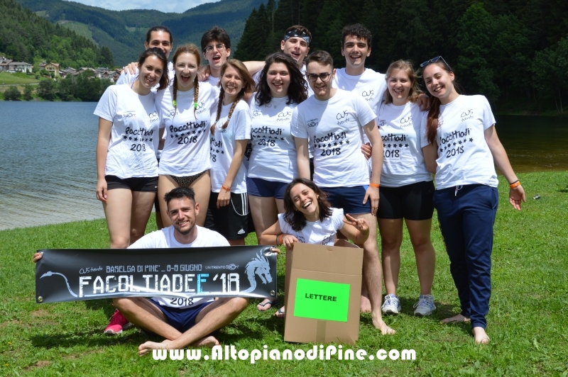 Facoltiadi 2018 - lago delle Piazze a Baselga di Pine'