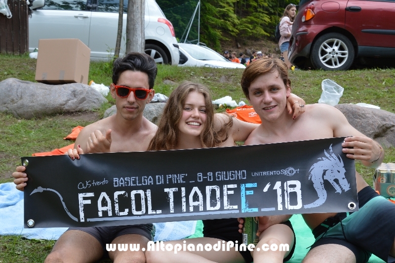 Facoltiadi 2018 - lago delle Piazze a Baselga di Pine'