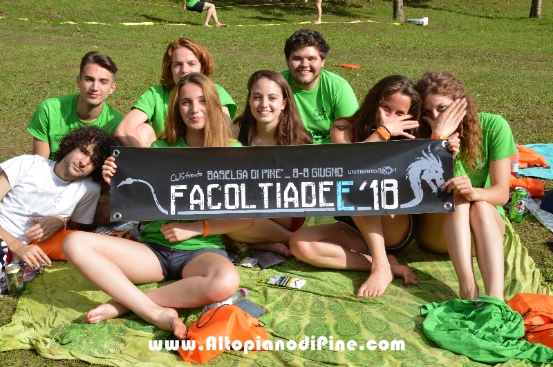 Facoltiadi 2018 - lago delle Piazze a Baselga di Pine'