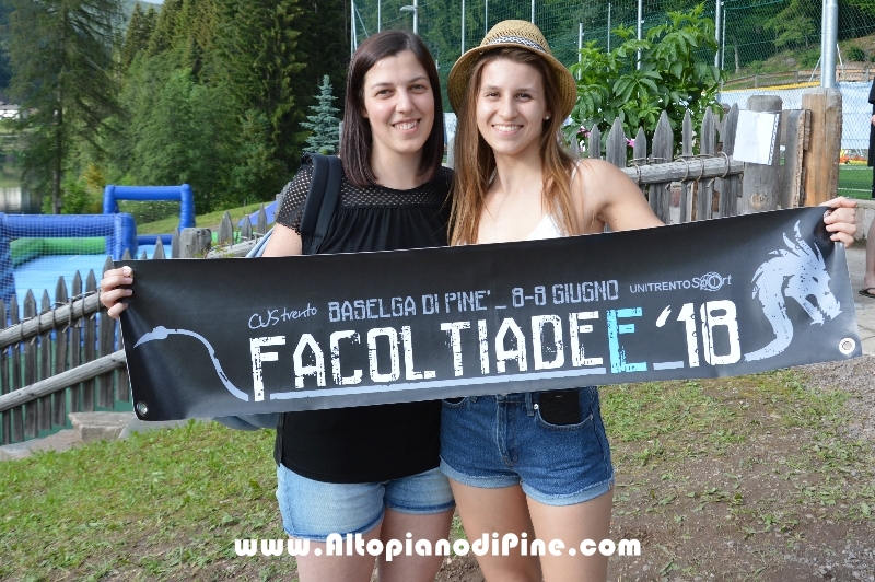 Facoltiadi 2018 - lago delle Piazze a Baselga di Pine'