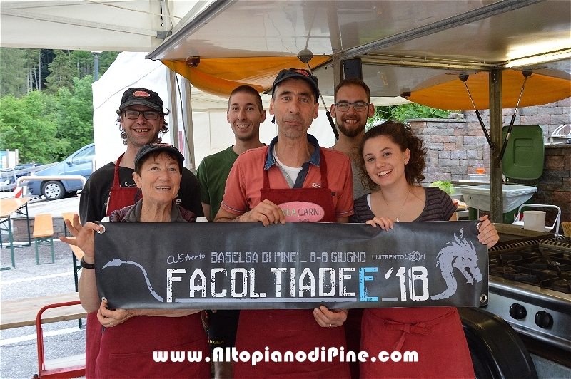 Facoltiadi 2018 - lago delle Piazze a Baselga di Pine'