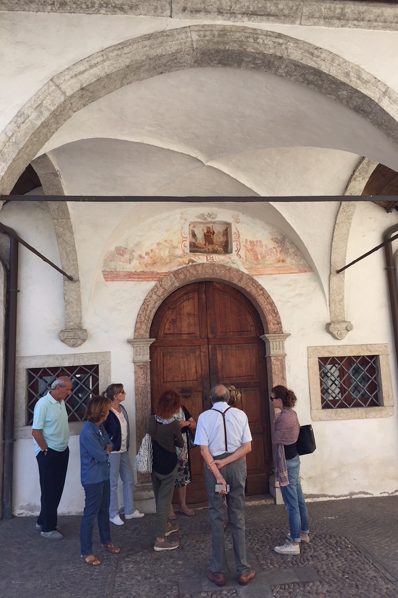 Visita alla Chiesa San Rocco di Miola - foto Lucio Visentin 