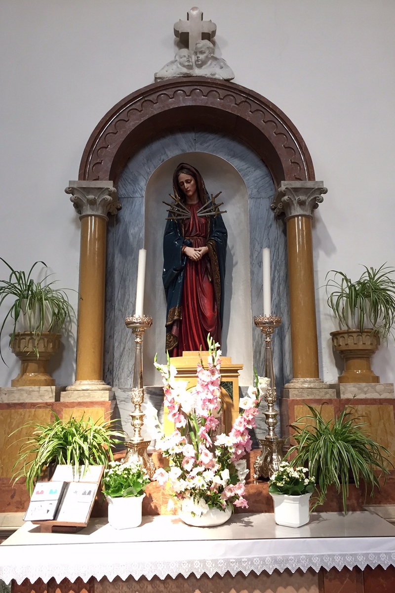 Visita alla Chiesa San Rocco di Miola - foto Lucio Visentin 