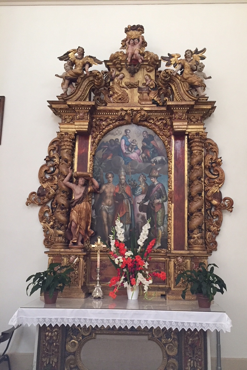 Visita alla Chiesa San Rocco di Miola - foto Lucio Visentin 