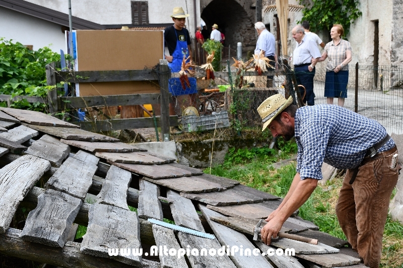 Antichi Mestieri ai Fregoloti - Montagnaga Baselga di Piné  2018