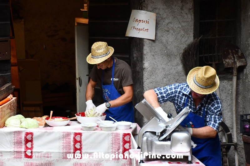 Antichi Mestieri ai Fregoloti - Montagnaga Baselga di Piné  2018