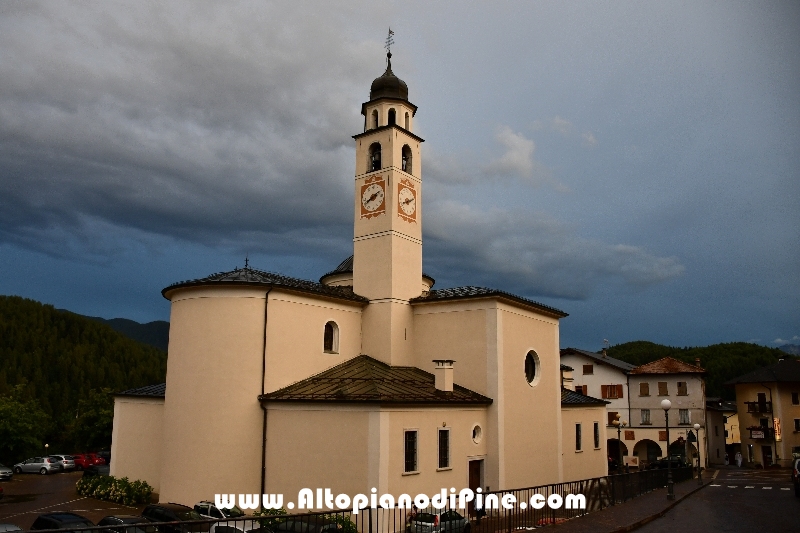 Santuario Madonna di Piné a  Montagnaga - Chiesa di S.Anna border=