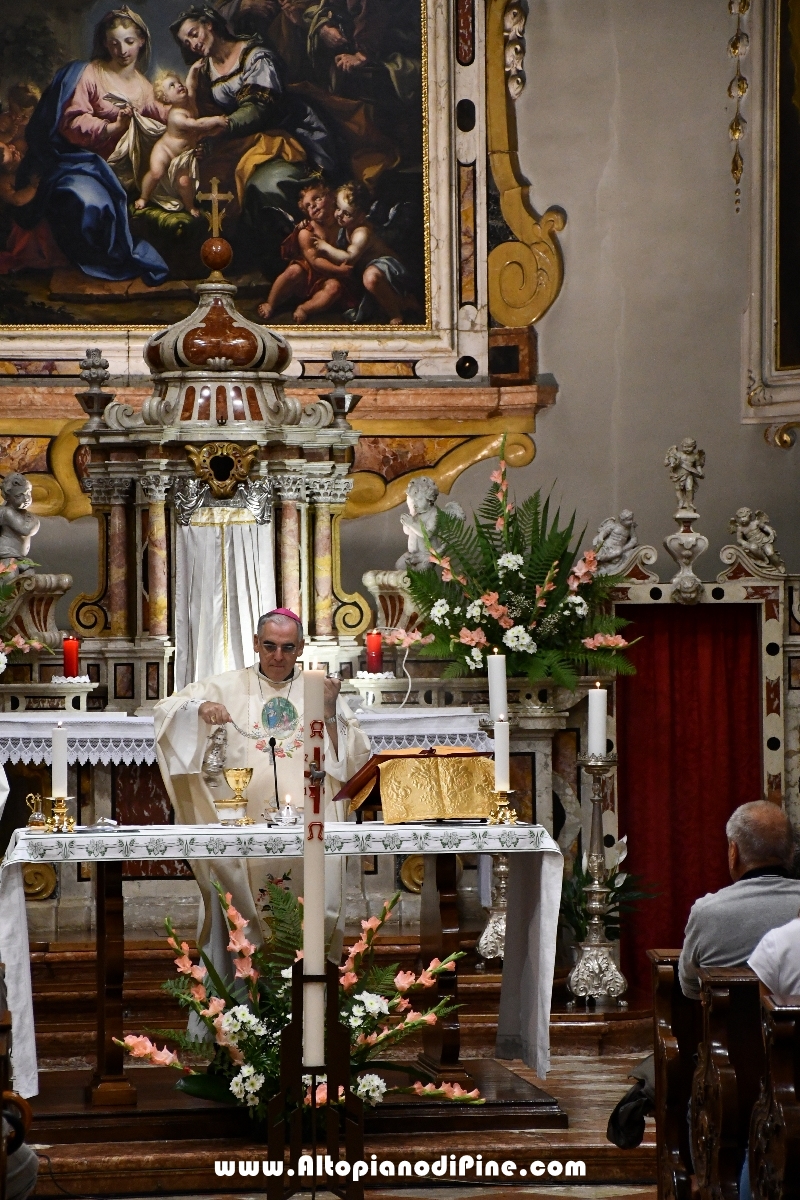 S.Messa in onore della Madonna Assunta - Santuario Madonna di Piné a  Montagnaga
