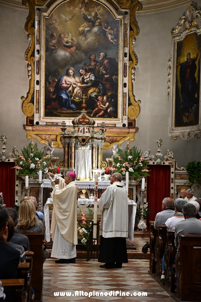 S.Messa in onore della Madonna Assunta - Santuario Madonna di Piné a  Montagnaga