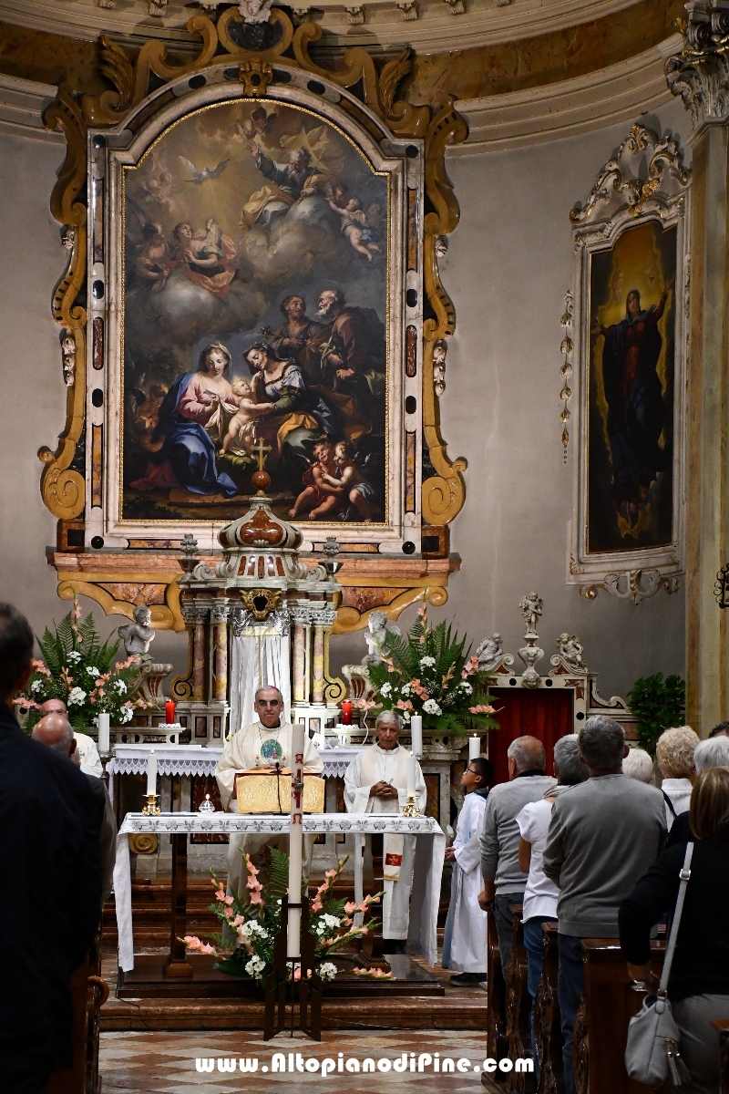 S.Messa in onore della Madonna Assunta - Santuario Madonna di Piné a  Montagnaga