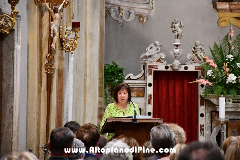 Prima lettura - .Messa in onore della Madonna Assunta - Santuario Madonna di Piné a  Montagnaga border=