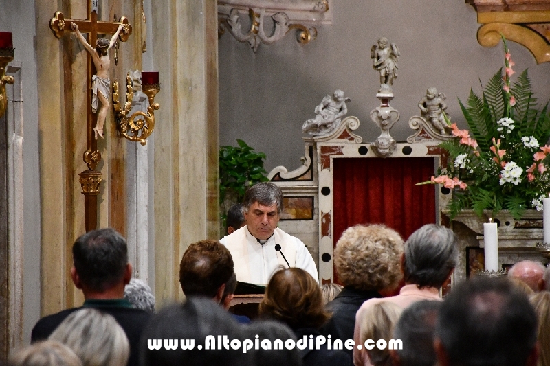 Vangelo - S.Messa in onore della Madonna Assunta - Santuario Madonna di Piné a  Montagnaga
