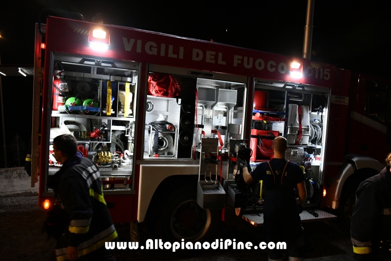 Esercitazione soccorso presso ex Albergo Costalta a Varda di Bedollo - luglio 2019