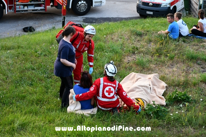 Esercitazione soccorso presso ex Albergo Costalta a Varda di Bedollo - luglio 2019