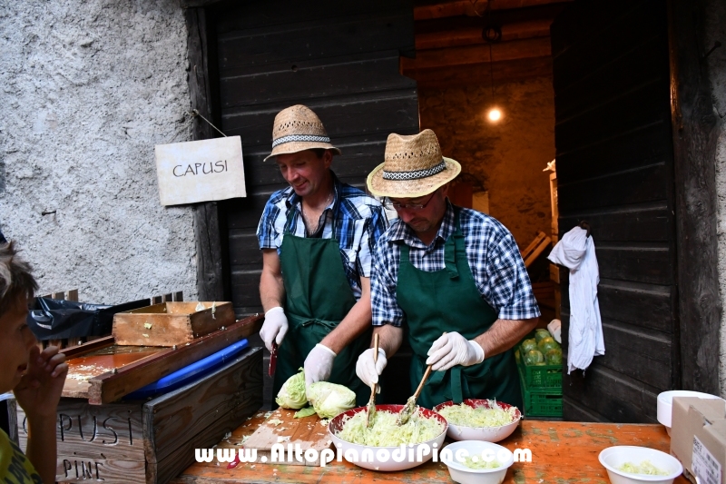 Antichi Mestieri ai Fregoloti - Montagnaga Baselga di Piné  2019