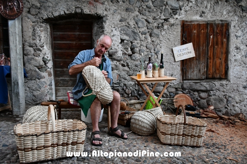 Antichi Mestieri ai Fregoloti - Montagnaga Baselga di Piné  2019