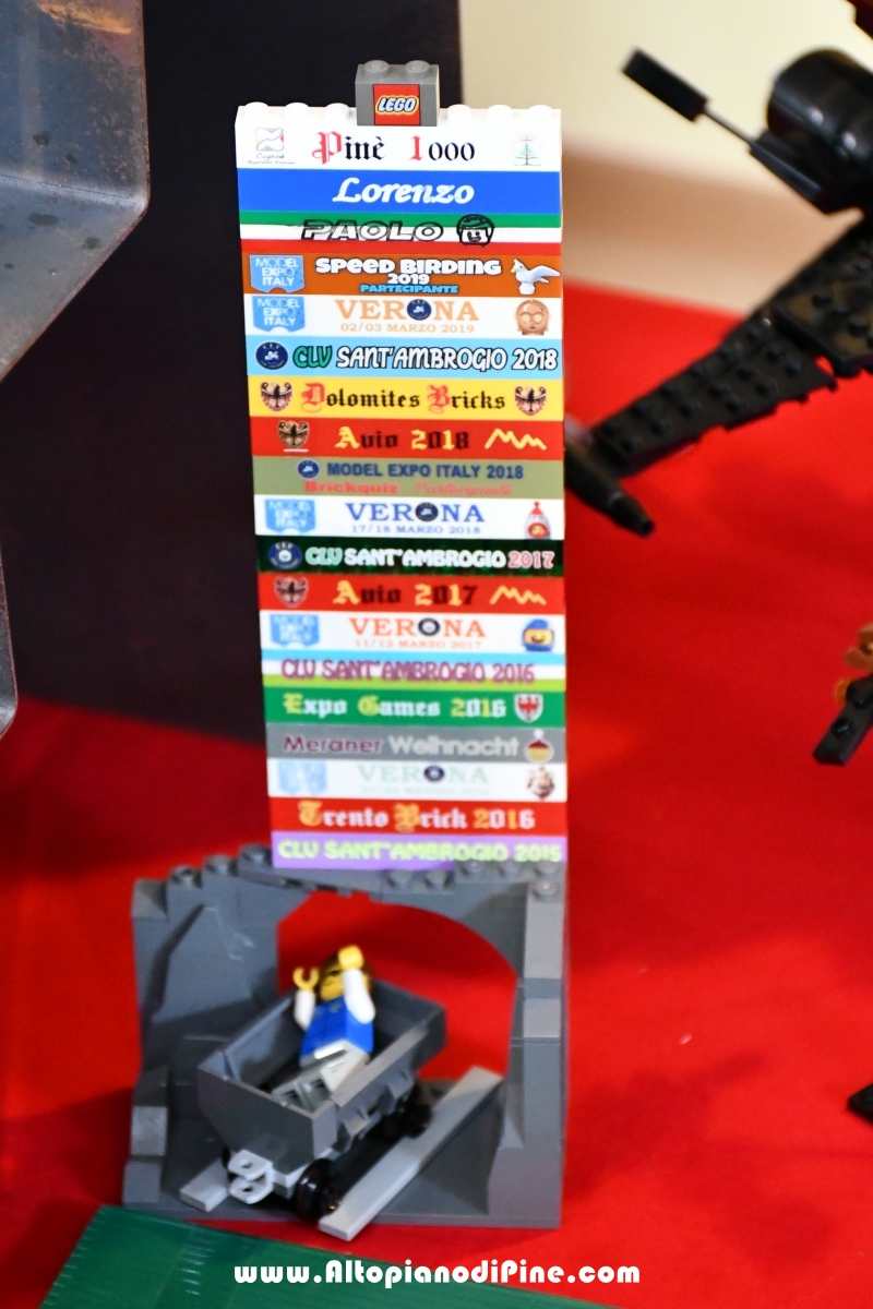 Piné Bricks - esposizione di creazioni Lego - Baselga di Piné ottobre 2019