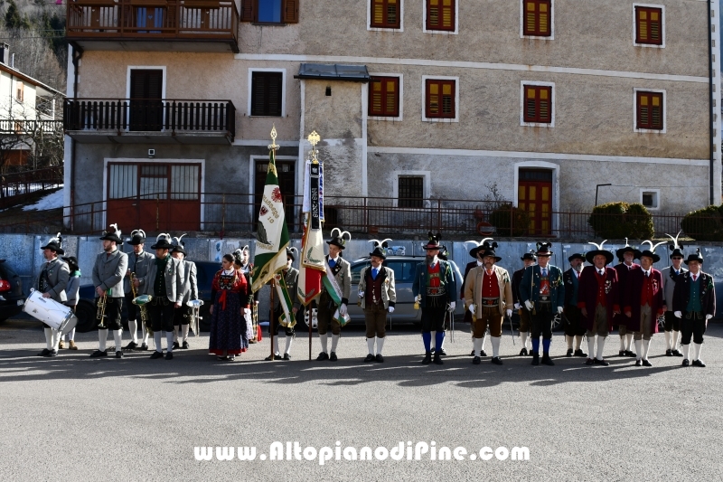 Commemorazione Hauptmann Domenico Santuari - Montesover febbraio 2019