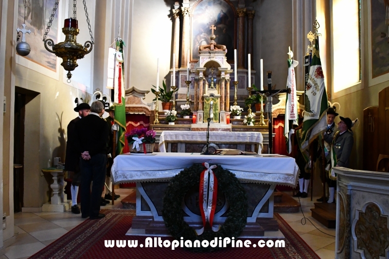 Commemorazione Hauptmann Domenico Santuari - Montesover febbraio 2019