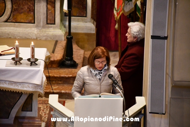 Commemorazione Hauptmann Domenico Santuari - Montesover febbraio 2019