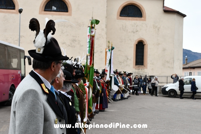 Commemorazione Hauptmann Domenico Santuari - Montesover febbraio 2019