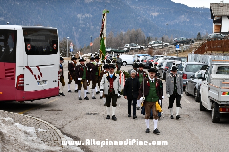 Commemorazione Hauptmann Domenico Santuari - Montesover febbraio 2019