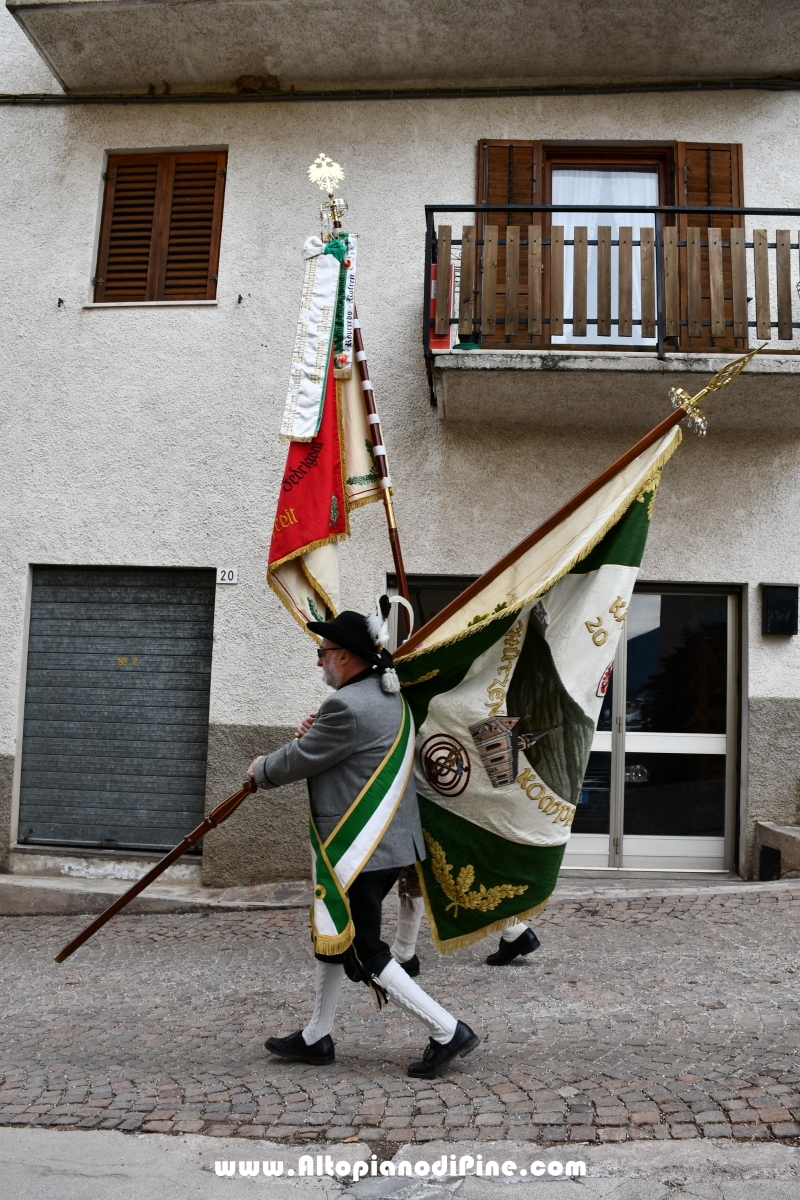 Commemorazione Hauptmann Domenico Santuari - Montesover febbraio 2019