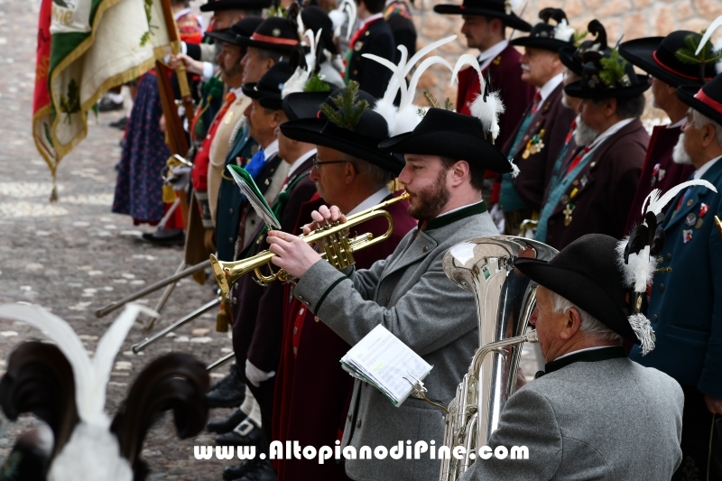 Commemorazione Hauptmann Domenico Santuari - Montesover febbraio 2019